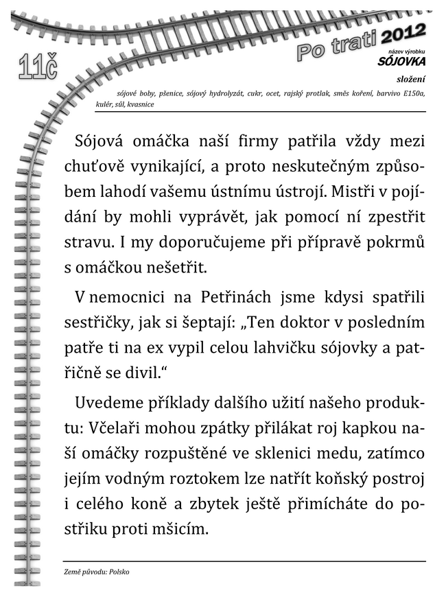 Cedule 11č na šifře 11