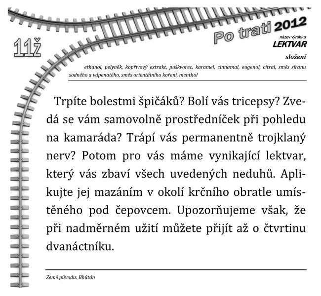 Cedule 11ž na šifře 11