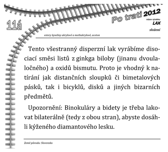 Cedule 11á na šifře 11